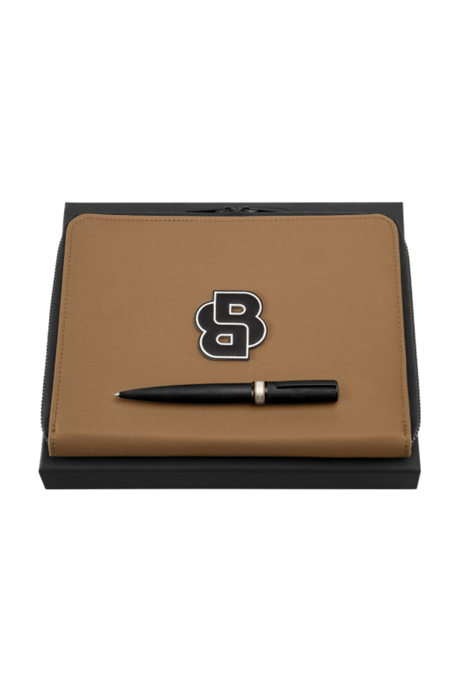 Parure HUGO BOSS (stylo bille & conférencier A5)