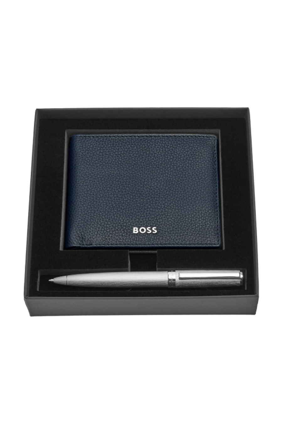Set HUGO BOSS (kugelschreiber & brieftasche)