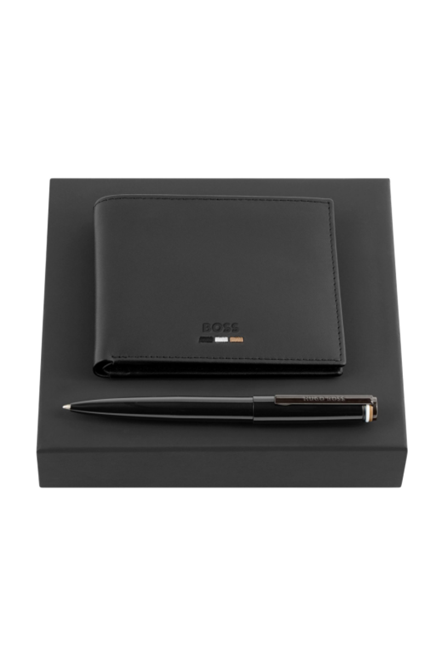 Set HUGO BOSS Black (kugelschreiber & brieftasche)