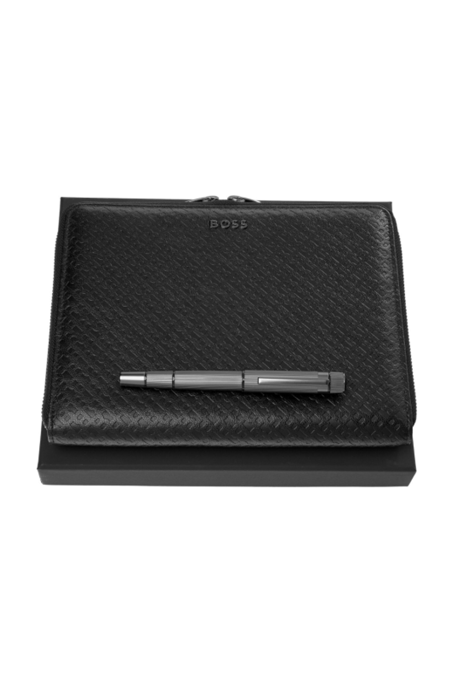 Set HUGO BOSS (tintenroller & A5 konferenzmappe)