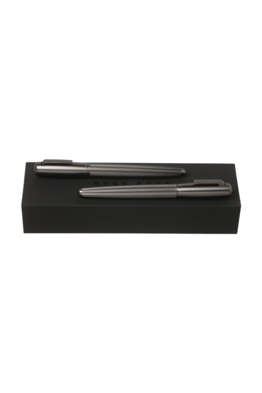 Parure Pure Matte Dark Chrome (stylo roller & stylo plume)