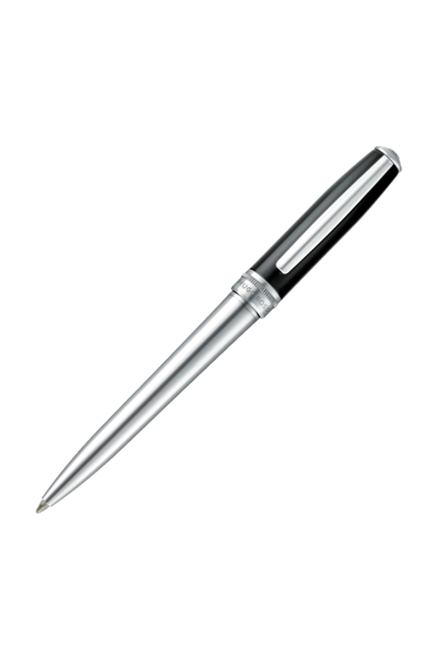 Kugelschreiber Essential Classic Black & Chrome