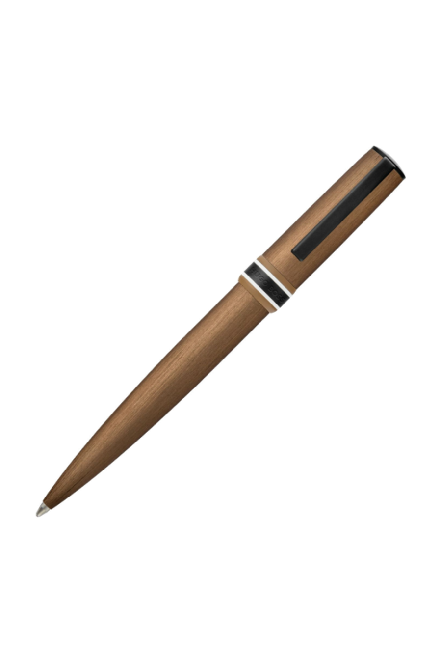Kugelschreiber Arche Brushed Ring Camel