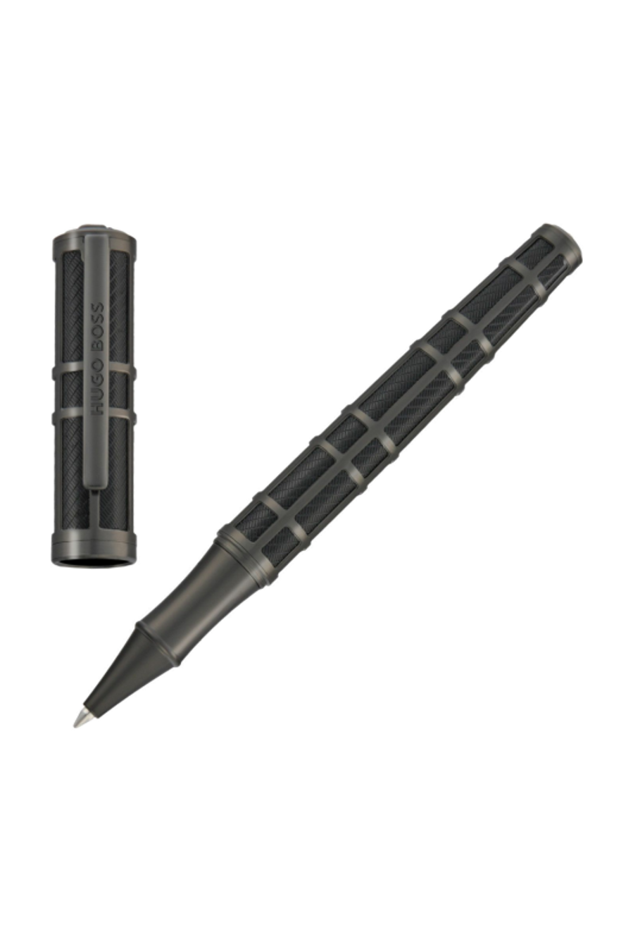 Tintenroller Frame Grid Black & Gun