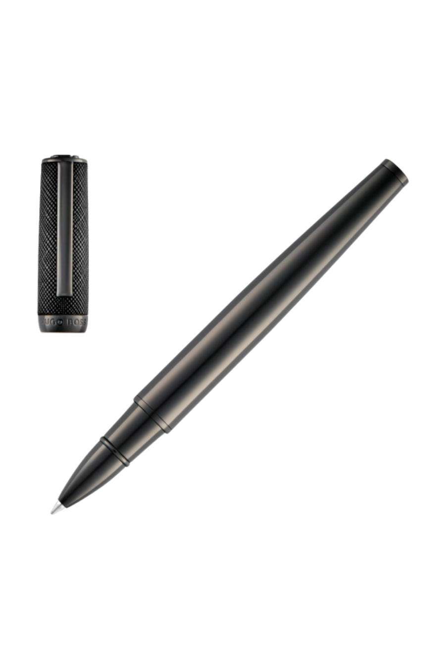 Tintenroller Double B Saffiano Black