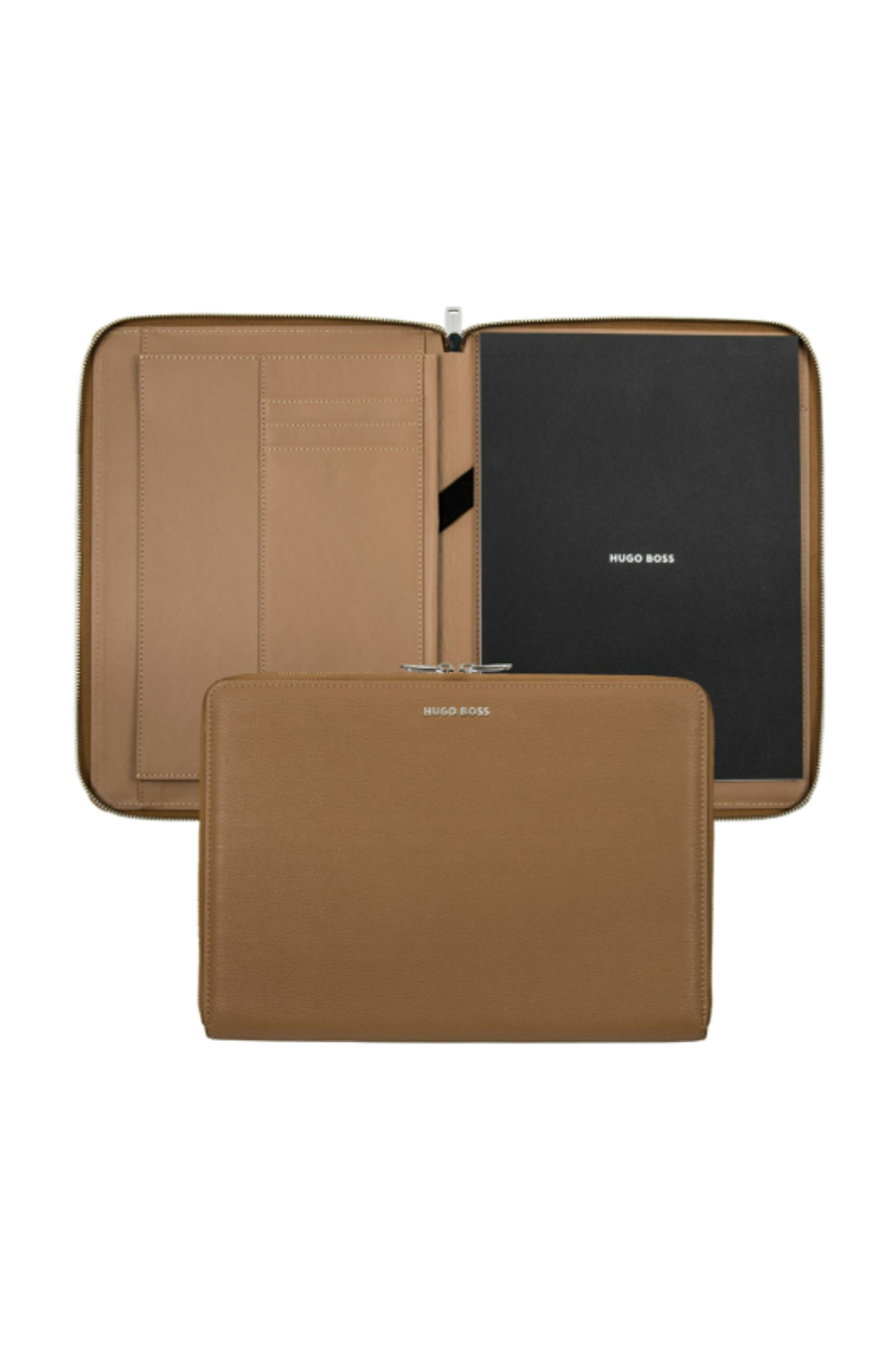 Conférencier A4 zip Pure Iconic Camel
