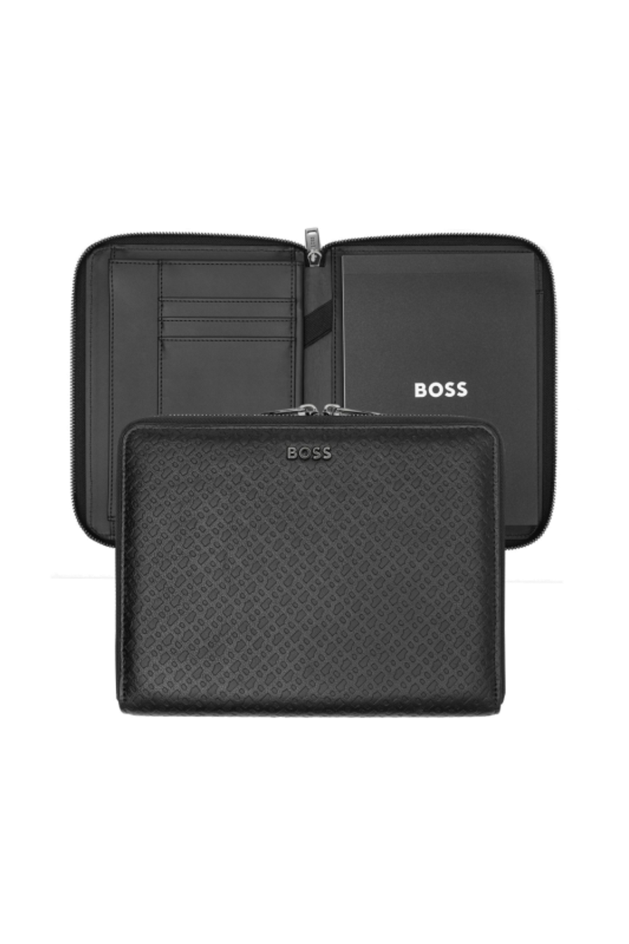 portablocco A5 Monogram Zipped Black