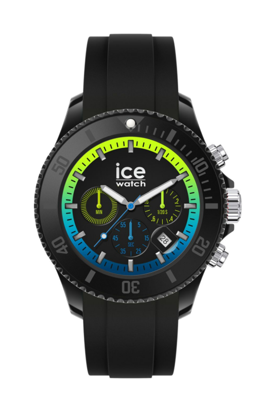 ICE chrono-Black lime-Sehr groß-CH