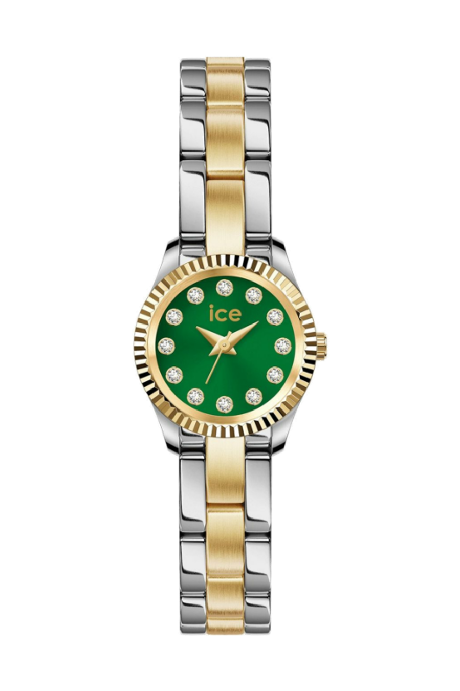 Armbanduhr ICE mimi Silver Gold - Olive