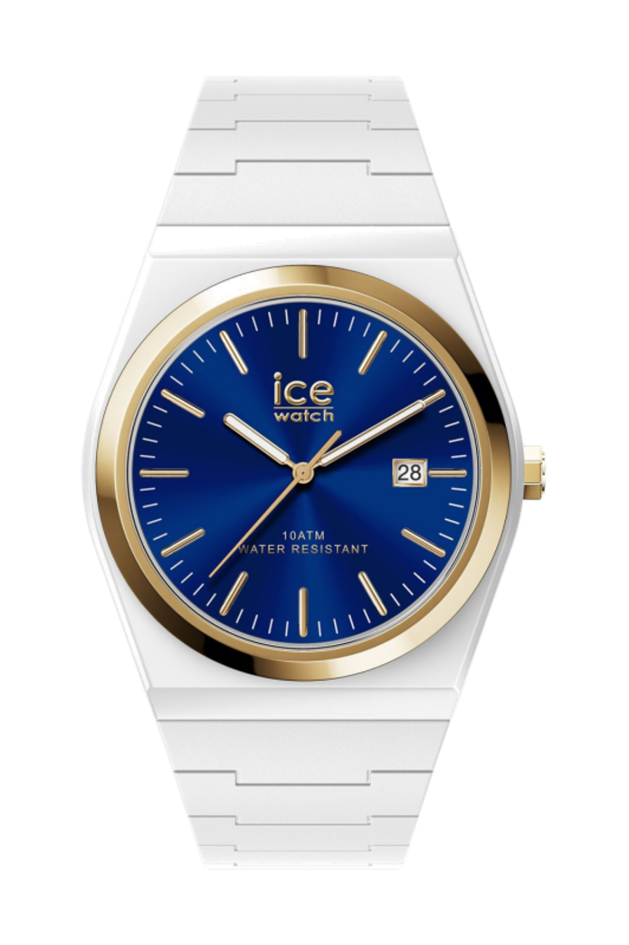 Date watch ICE POWER PW1 White - Imperial blue