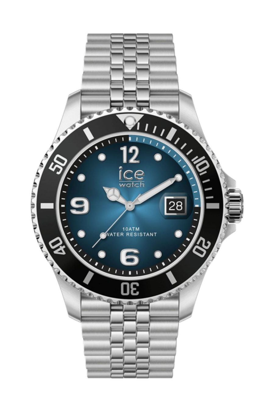 Montre dateur ICE steel Blue