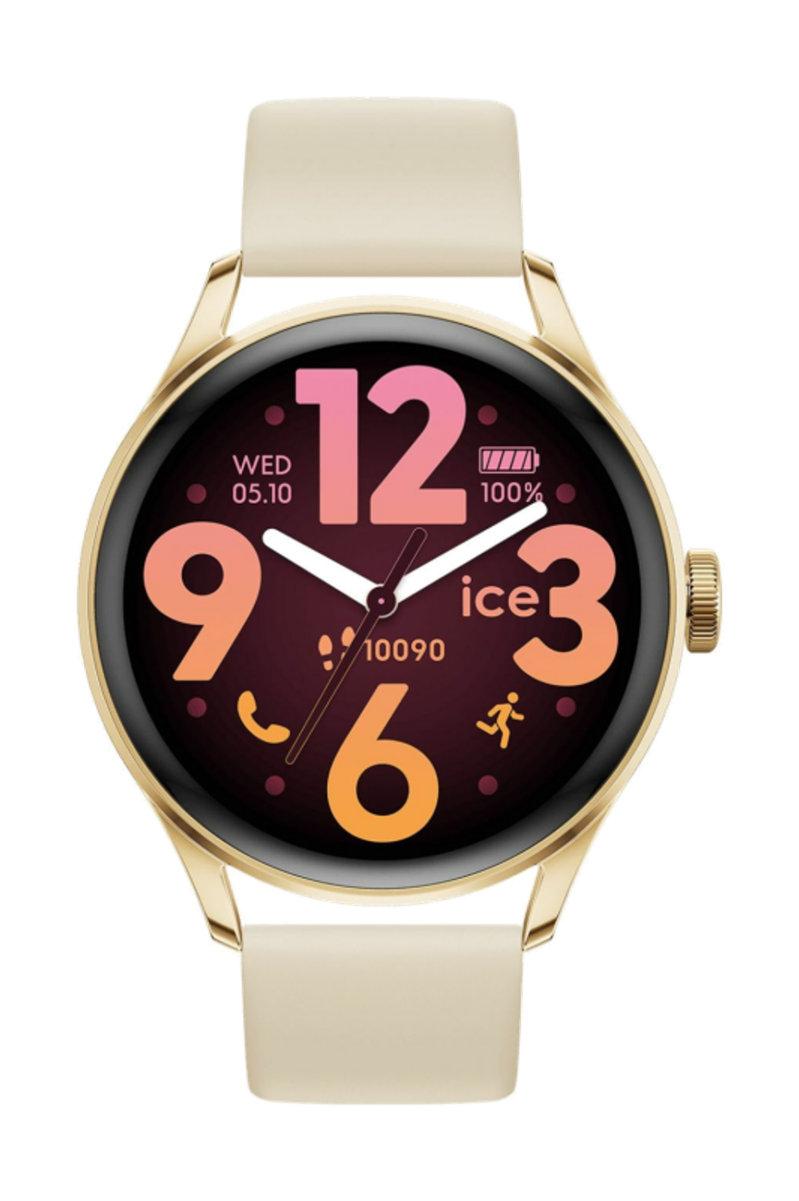 ICE smart 3.0-Gold-Beige-1.2 AMOLED-GPS