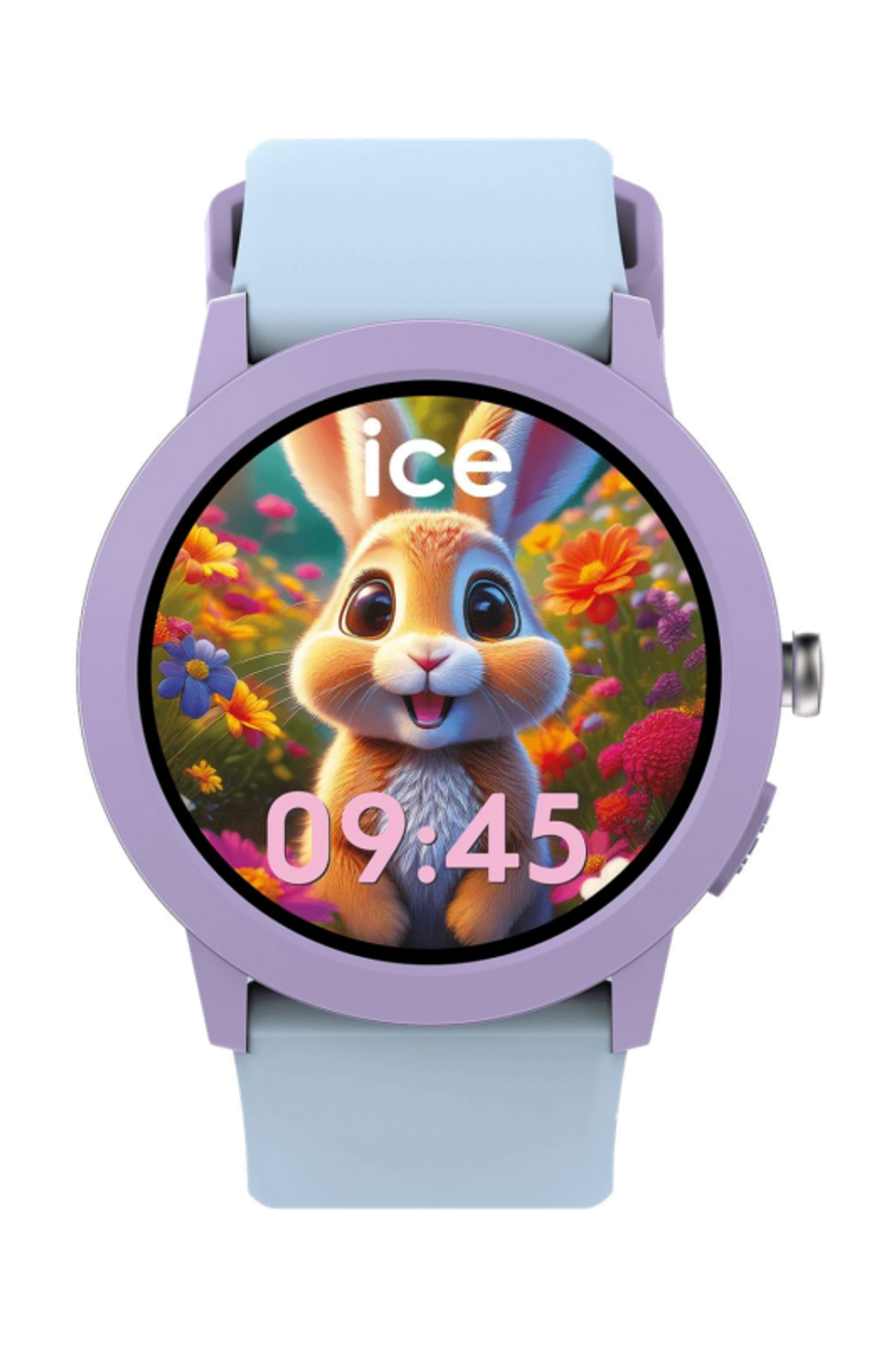 Smartwatch ICE smart junior RD FM Purple soft blue