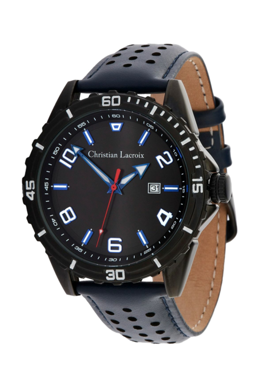 Armbanduhr Date Sol Navy & Black