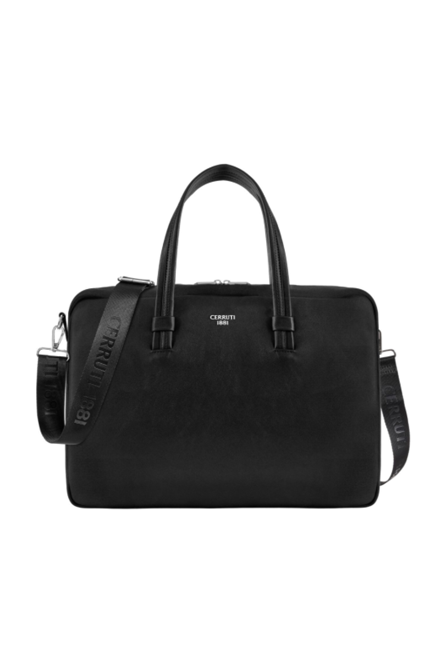 Borsa Documento Paxton Black Smooth