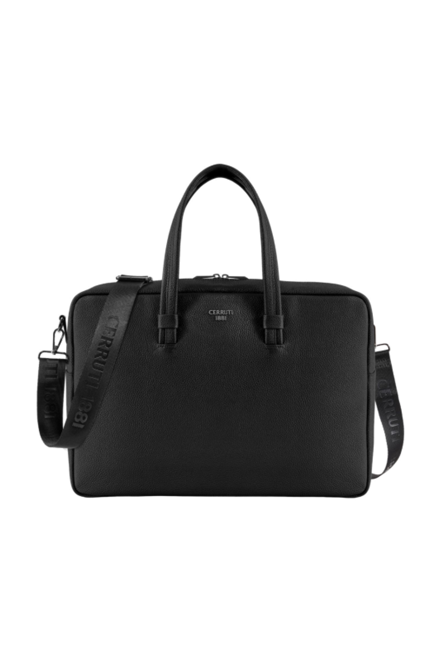 Borsa Documento Paxton Black Grained