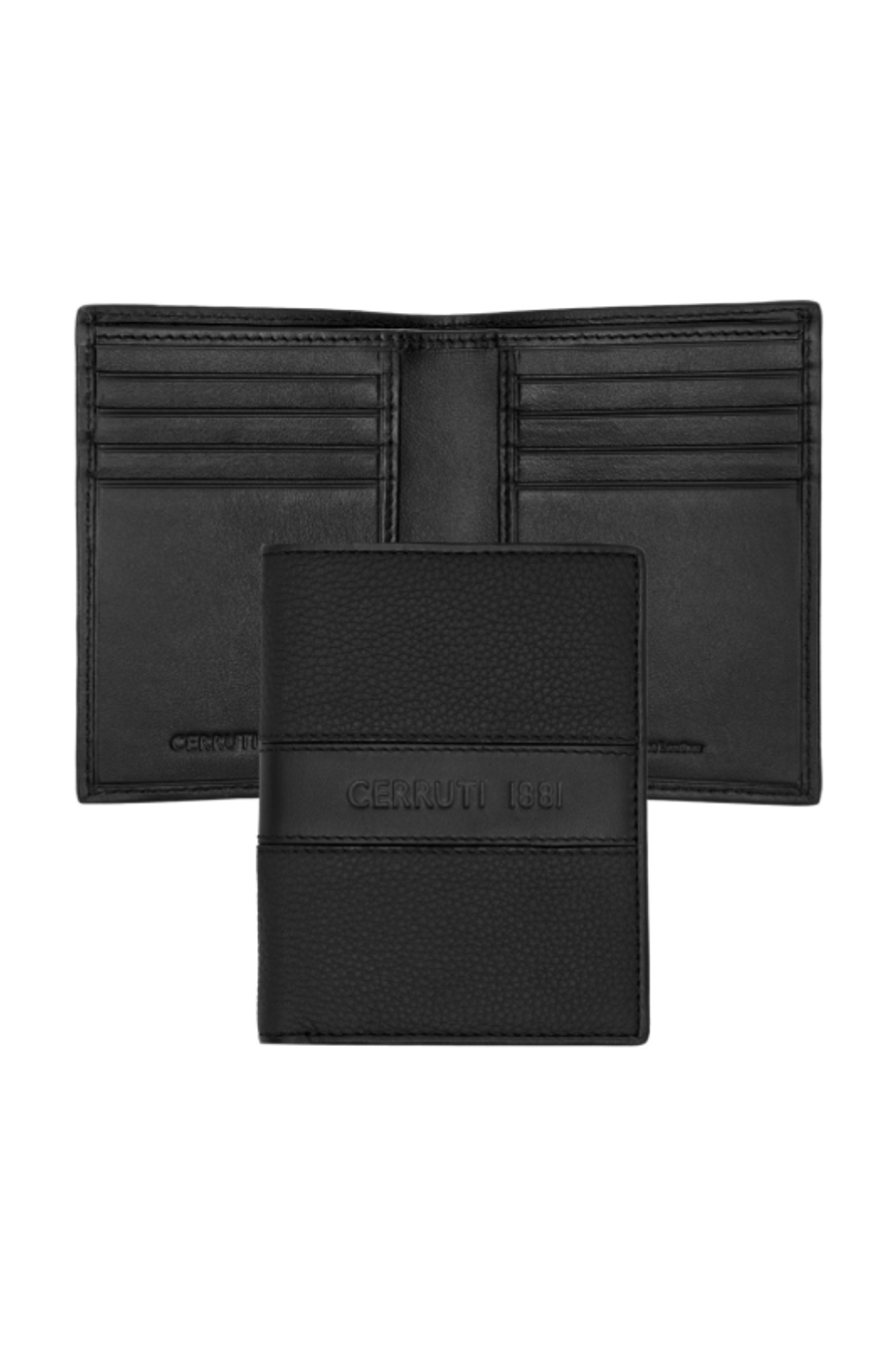Portacarte doppio Delano Black