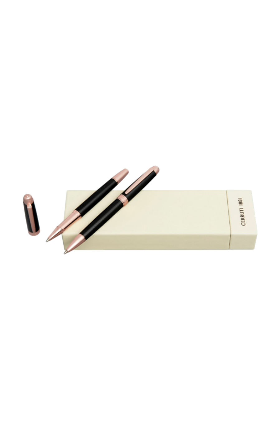 Set Holborn Black & Rosegold (kugelschreiber & tintenroller)