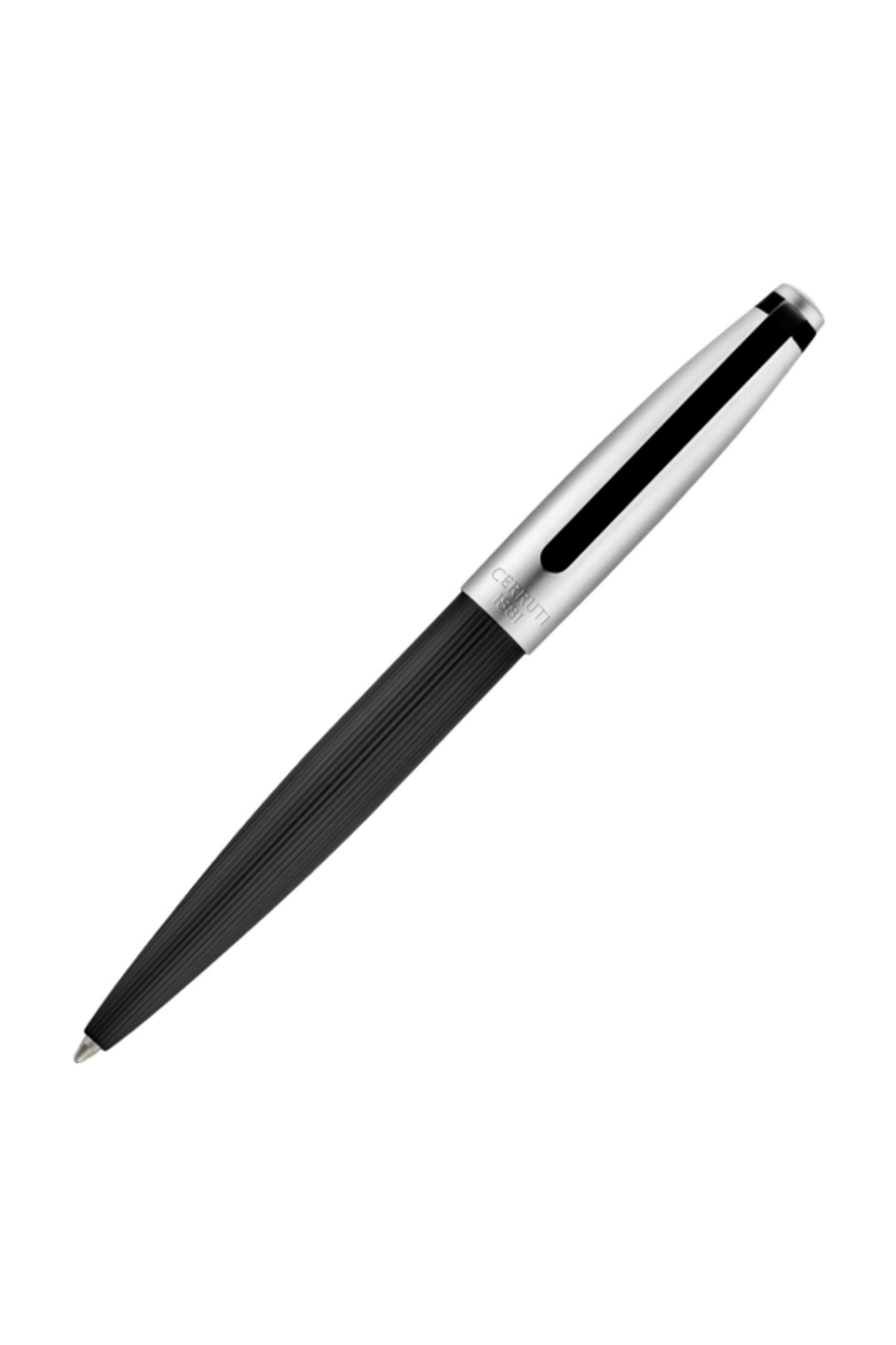 Penna a sfera Benson Black & Chrome