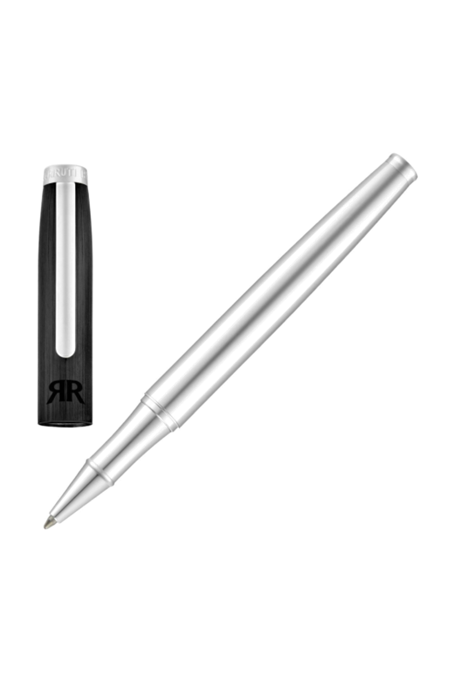 Penna Rollerball Rivington Black & Chrome